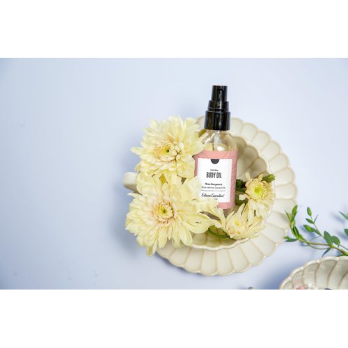 Edens Garden Rose Bergamot Aromatherapy Body Oil (Made with Pure Essential Oils & Vitamin E- Great for Massage & Daily Skin Care), 2 oz