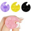 AKOAK 4 Pcs Mini Ring Tray Palette Nail Polish Glue Container Manicure Tool