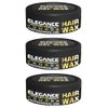 Barber Supply Elegance Transparent Pomade Hair Wax 5oz 3 x BB-52694