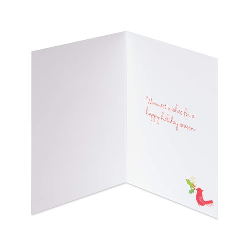 Papyrus Holiday Cards Boxed with Envelopes, Happy Holiday Season, Jingle Bell (20-Count)