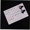 Tustao 1 Set Mini Fashion Miniature Playing Cards Dolls Poker Dolls Decoration Dollhouse Accessories Decoration for Doll Accessories Scale Dollhouse Play Sets Girl Mini Party Card Games