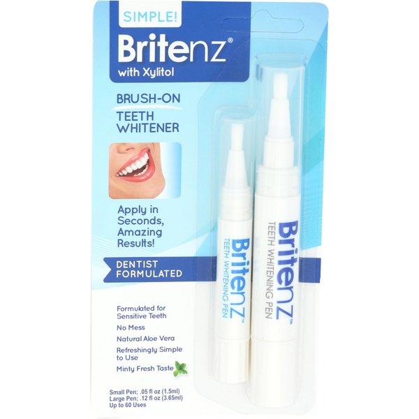 Britenz Natural Teeth Whitening Pen, Combo Pack, 0.05 Fl Oz