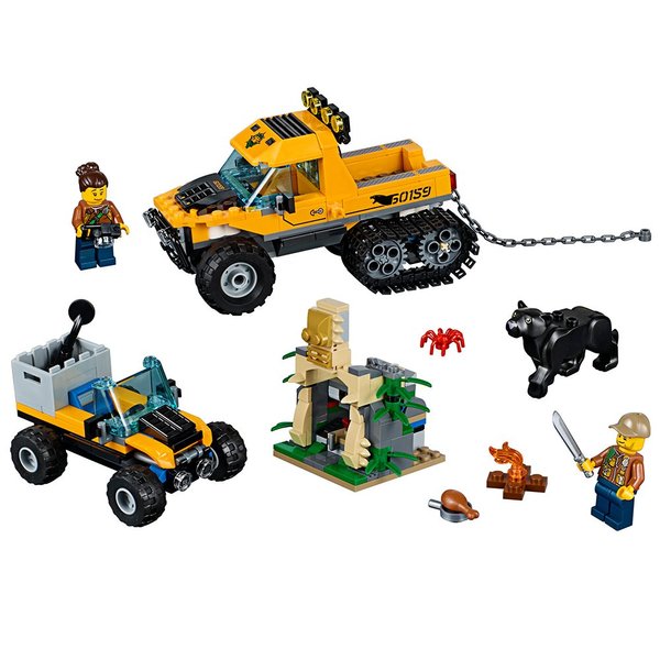 LEGO City Jungle Explorers Jungle Halftrack Mission 60159 Building Kit (378 Piece)