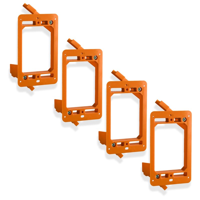 Thomas & Betts SC100RR Carlon Single Gang Low Voltage Box (4) - Everymarket