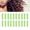Hair Perm Rods Set, Hair Perm Rods Cold Rods Perming Rods Curlers Universal Thickened Nonslip DIY Orange Perm Rods Hair Curling Rods Hairdressing Tools for Beginner for Home Hair