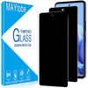 MAYtobe [2-Pack Privacy Screen Protector Designed for T-Mobile Revvl 7 Pro 5G Tempered Glass, Anti Spy, No Bubbles, Anti Scratch, Easy to Install