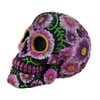 Fantasy Gifts Black and Pink Day of The Dead Sugar Skull Coin Bank Mexican Dia De Los Muertos