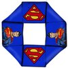 Buckle-Down Dog Toy Octagon Flyer Superman Pose Shield Icon Blue 8" x 8" x 1"