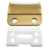 Professional Adjustable Replacement Blades Set #1006-30-15-10 for Wahl 8504 Hair Clippers Gold by YTXXDEUS