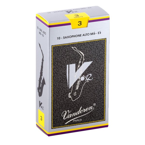 Vandoren SR613 Alto Sax V.12 Reeds Strength 3; Box of 10