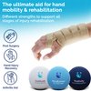 Mind & Body Stress Balls For Adults - Tri-Density Hand Therapy Exercise Squeeze Balls - Grip Strengthening For Hand Therapy - Anxiety And Stress Relief - Physical Therapy Support Fidget with Gel Core