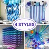PartyWoo Crepe Paper Streamers 6 Rolls 492ft, Pack of Royal Blue Streamers Party Decorations, Crepe Paper for Birthday Decorations, Party Decorations, Baby Shower Decorations (1.8 in x 82 Ft/Roll)