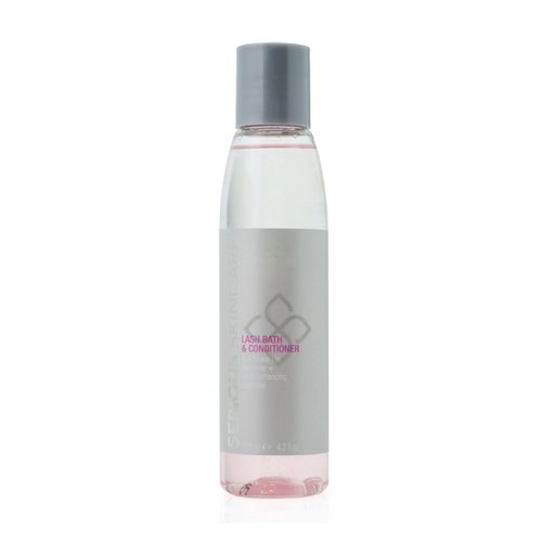 Serious Skincare Lash Bath & Conditioner - Oil Free Eye Makeup Remover with Lash Enhancing Peptides - Promotes Eyelash Growth - 4 oz. (1pack)