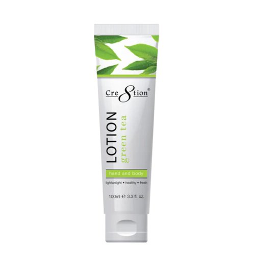 Tori + Mika Creation Green Tea Spa Hand & Body Lotion - Non Sticky lotion - Nourishing Skin Lotion Moisturizer Cream From Dryness, Cracked and Flaking - Perfect for Travel Daily Compact Size