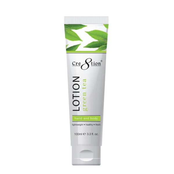 Tori + Mika Creation Green Tea Spa Hand & Body Lotion - Non Sticky lotion - Nourishing Skin Lotion Moisturizer Cream From Dryness, Cracked and Flaking - Perfect for Travel Daily Compact Size