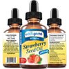 MYVIDAPURE STRAWBERRY SEED OIL 100% Pure Unrefined Virgin Cold Pressed. Moisturizer for Face, Skin, Hair, Nails, Scars, Anti Aging Omega 6 Vitamin C 0.5 Fl.oz.- 15 ml