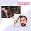 Small Mini Round Bristle Brush for Blow Drying, Professional Hair Styling Roller for Short Curly Hair, Bangs and Beard Care (2 Styles)