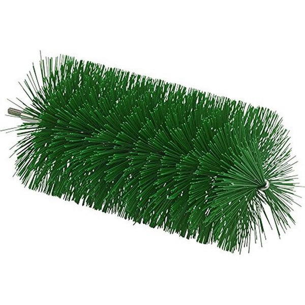 Vikan, Green Tube Brush,for Flexible Handles,3.5", 5391