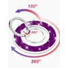 DATIMIRA Magnetic Phone Ring Holder for magsafe, Glitter Magnetic Grip Compatible with iPhone 15 14 13 12 Pro max,Pro,Plus,Mini Mag Safe Accessories,Adjustable Kickstand Wireless Charging,Wine