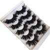 Gmagictobo Lashes Fluffy False Eyelashes Dramatic Faux 3D Mink Lashes Pack Thick volume Soft Fake Eye Lashes 5 Pairs Multipack