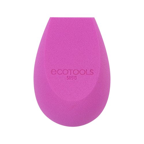 EcoTools Bioblender Makeup Sponge, Compostable Makeup Blending Sponge, Eco-Friendly, For Liquid & Cream Foundation, Base Makeup Coverage, Cruelty Free, Latex Free & Vegan, Purple, 1 Count
