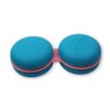 Sports Vision's 3 Pieces New Macaroon Dark Blue Contact Lens Storage/Soaking Case CE Marked