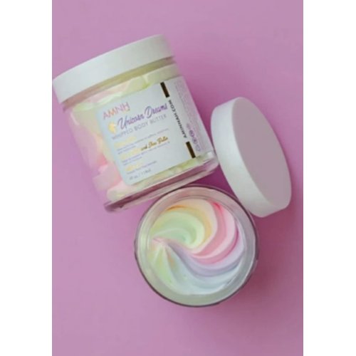 AMNH Skin Care Whipped Body Butter Unicorn Dreams, 8 Ounce (Pack of 1)