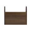 Consdan Napkin Holder, Wooden Napkin Holder, Suitable for Kitchen, Restaurant, Bar, Office, Parties, Home Décor (Solid Walnut)