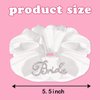 Bride Rhinestone Scrunchie Bachelorette Party Decorations Bride to Be Silk Hair Tie for Bachelorette Party Bridal Shower Headwear Wedding Engagement Bridesmaid Gift