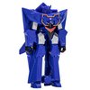 Transformers Toys EarthSpark 1-Step Flip Changer Soundwave 4-Inch Action Figure, Robot Toys for Ages 6 and Up