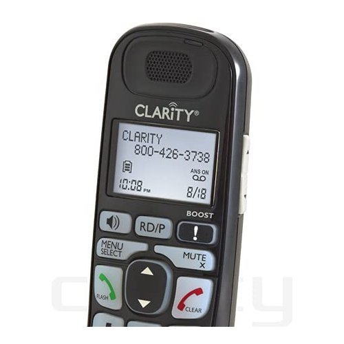 Clarity 53703.000 Dect 6.0 Big Button Amplified Cordless Phone with CID Display (D703)