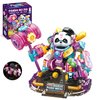 Animal Building Blocks Set, Animal Table Centerpiece Decorative Crossing Technic Panda Model Building Set 635 Pcs for Kids, Mini Blocks Animal Building Set，KK0035 (Purple)