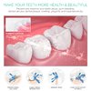 VOYOR Water Flosser Oral Irrigator Cordless Rechargeable Dental Water Jet Flosser with 3 Working Modes, IPX7 Waterproof for Teeth, Brace, Bridges Care WF200