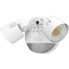 Lithonia Lighting HGX LED 2RH ALO SWW2 120 PIR WH M2 HomeGuard Security Flood Lights 2150-2600 Lumens, 2-Light, Photocell Sensor and Motion Detection, White