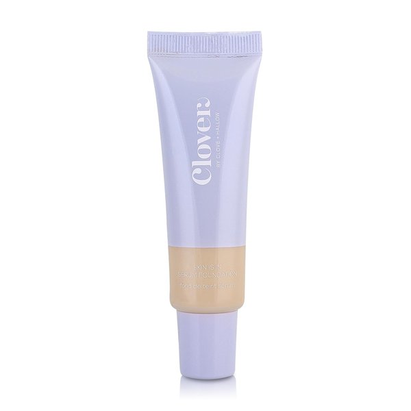 Clover Skin Is In Serum Foundation | Hydrating Face Serum, Lighweight Foundation, Cruelty-Free & Vegan | With Squalane And Sunflower Seed Wax | 30 ml - Shade 03 (Fair)