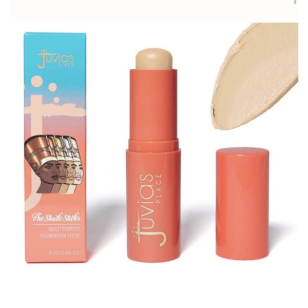 Juvia's Place Shade Stick Foundation, Concealer, Contour, Lima, Light w/Warm Golden Undertone, 34 oz