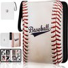 RONMONG Baseball Card Binder,2024 Sports Trading Card with Sleeves Holder Album,440 Pockets Baseball Card Holder Sheets Display Storage Protectors for Collectors Boys and Girls Gift
