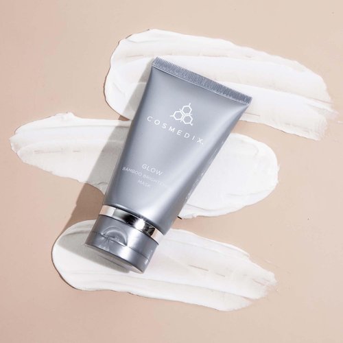 COSMEDIX Glow Bamboo Brightening Mask, Improves Discoloration, Bamboo Stem Extract & Niacinamide, Cruelty Free