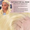 Alimubi hair 613 13x6 Lace Front Wig Human Hair 200 Density 613 Lace Front Wig Human Hair 30 Inch Body Wave 613 HD Lace Frontal Wig (30 Inch)