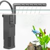 FEDOUR Submersible Aquarium Internal Filter, Filter with Water Pump for Fish Tank up to 35 Gallon (for 1-20 Gallon)