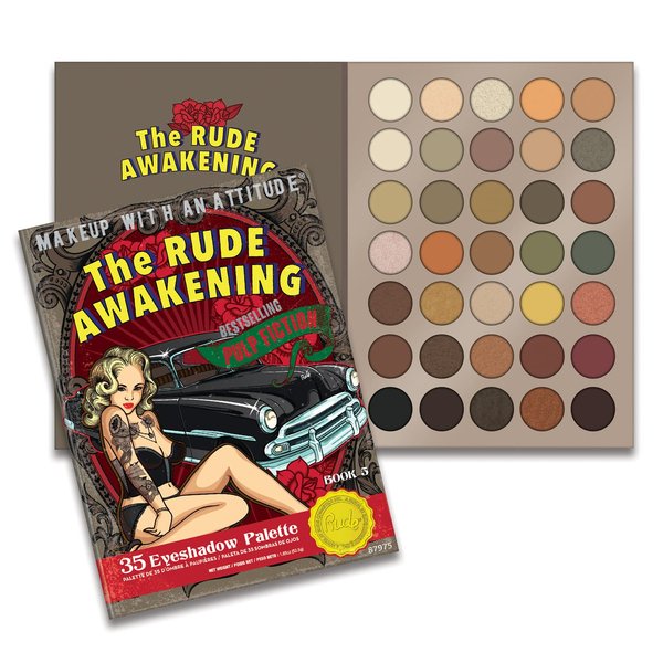 Rude Cosmetics The Rude Awakening 35 Eyeshadow Palette - Book 5 Eye Shadow Women 1.34 oz