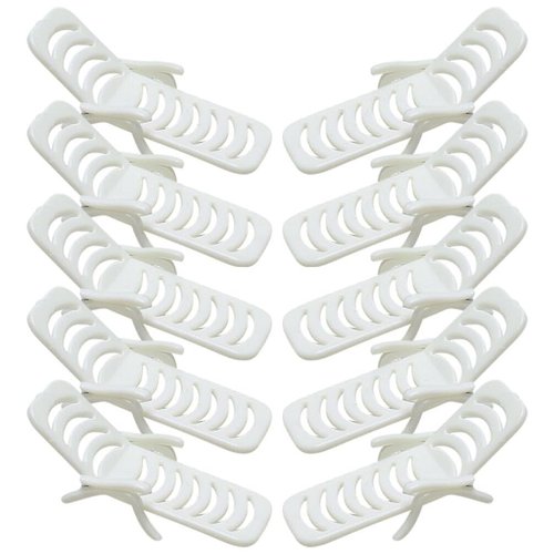 NUOBESTY Miniature Beach Chair 1:12 Foldable Mini Deck Chair Cake Toppers Longue Chair Mini Furniture Accessories for Indoor Outdoor 10Pcs