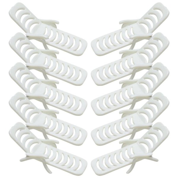 NUOBESTY Miniature Beach Chair 1:12 Foldable Mini Deck Chair Cake Toppers Longue Chair Mini Furniture Accessories for Indoor Outdoor 10Pcs