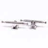 EXODUS Stage III Fingerboard Trucks (34mm Silver)