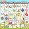 EMOME 204 Sheets Easter Tattoos for Kids Bulk, Individually Wrapped Easter Temporary Tattoos Stickers for Kids Boys Girls, Easter Egg Fillers Party Favors Supplies