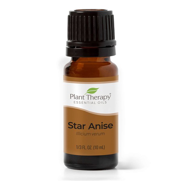 Plant Therapy Star Anise Essential Oil 100% Pure, Undiluted, Therapeutic Grade 10 ml (1/3 oz)