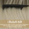 Ve Sunny Tape in Hair Extensions Human Hair Ombre Blonde Tape in Real Human Hair Extensions Light Brown Fading To Platinum Blonde Tape Hair Extensions Ombre 50g 20pcs 22inch