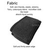 EUICAE Spa Headband Hair Wrap Sweat Headband Head Wrap Hair Towel Wrap Non-slip Stretchable Washable Makeup Headband for Face Wash Facial Treatment Sport Fits All White (Black)
