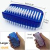 GKETN Nail Brush for Cleaning Fingernails 2 Sided Nylon Bristles Fingernail Brush for Cleaning Nail Scrubber Scrub Clean Soft Stiff Nail Scrub Brush, 2 Pack