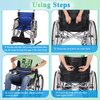 Wheelchair Seat Belt Wheelchair Accessories Safety Belt for Elderly Wheelchair Belt Restraint Chest Harness Adjustable Strap Patients Cares Elderly Safety